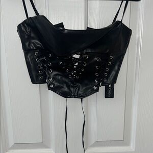 NWT corset top